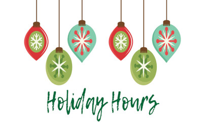 See our Holiday Hours by clicking the link
